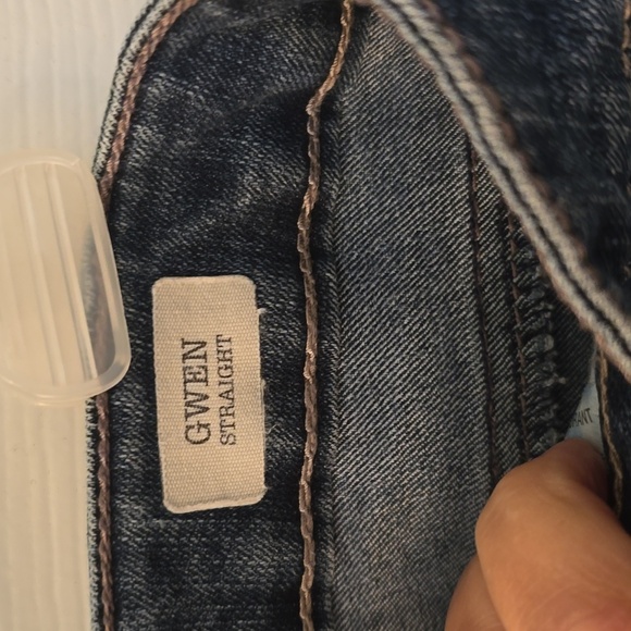 Code Bleu Straight Leg Blue Jeans Size 12 - Picture 6 of 10